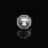 925K Sterling Silver Lion Ring — image 2
