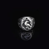 925K Sterling Silver Crow Ring — image 2