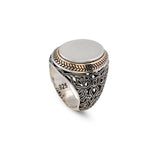 Handmade 925 Sterling Silver Personalized Rings - Custom Photo Ring with Name Engraving — image 1