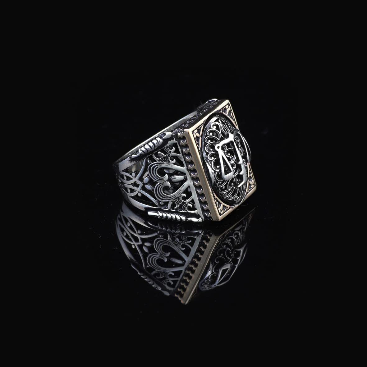 Silver Scale Ring
