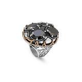 Ottoman Onyx Ring – Handmade Large Statement Vintage Gemstone Ring — image 1