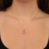 Elegant Moonstone Necklace for Women - Best Seller 925 Sterling Silver Necklace for Women - Highly Rated Sterling Silver Necklace with Moonstone Pendant — image 3