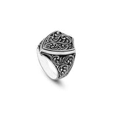 925K Sterling Silver Knight Ring — image 1