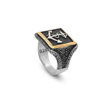 925K Sterling Silver Anchor Ring — image 1