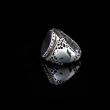 Handmade 925 Sterling Silver Personalized Rings - Custom Photo Ring with Name Engraving — image 3