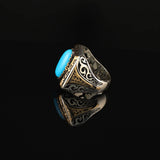 Mens Turquoise Ring — image 5