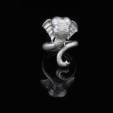 925K Sterling Silver Elephant ring — image 2