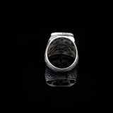 Handmade 925 Sterling Silver Personalized Rings - Custom Photo Ring with Name Engraving — image 4