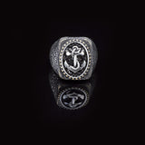 925K Sterling Silver Anchor Ring — image 2