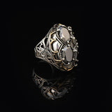 Ottoman Onyx Ring – Handmade Large Statement Vintage Gemstone Ring — image 4
