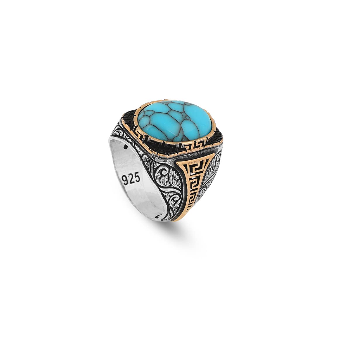 Mens Turquoise Ring