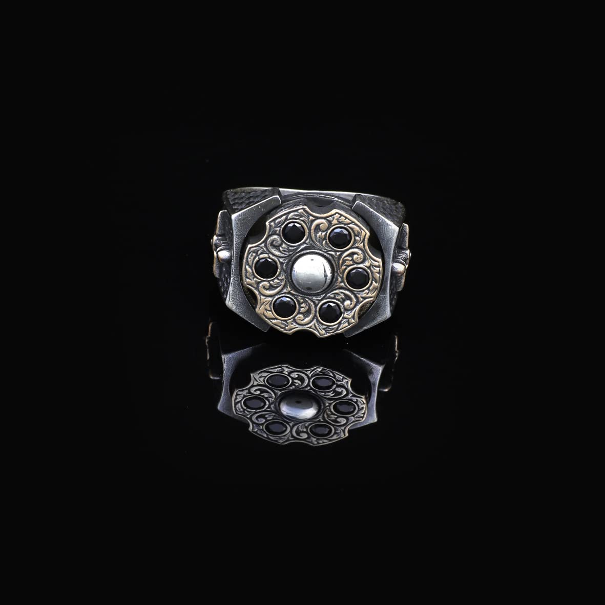 Black Onyx Men's Ring