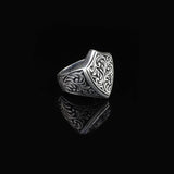925K Sterling Silver Knight Ring — image 3