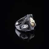 925 Sterling Silver Men's Ring - Handmade Lion Design — image 5