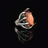 Vintage Citrine Ring for Men — image 4