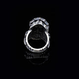 Handmade 925 Sterling Silver Poseidon Mythology Ring - Men's Jewelry — image 4