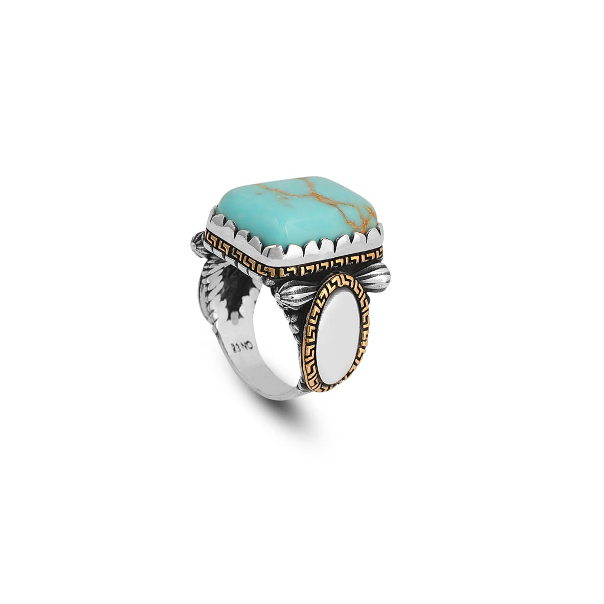 Mens Turquoise Ring