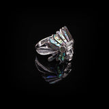 American Indian Chief Handmade Silver Men Ring — image 3