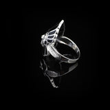 American Indian Chief Handmade Silver Men Ring — image 5