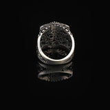 Men’s Black Onyx Gemstone Signet Ring — image 6