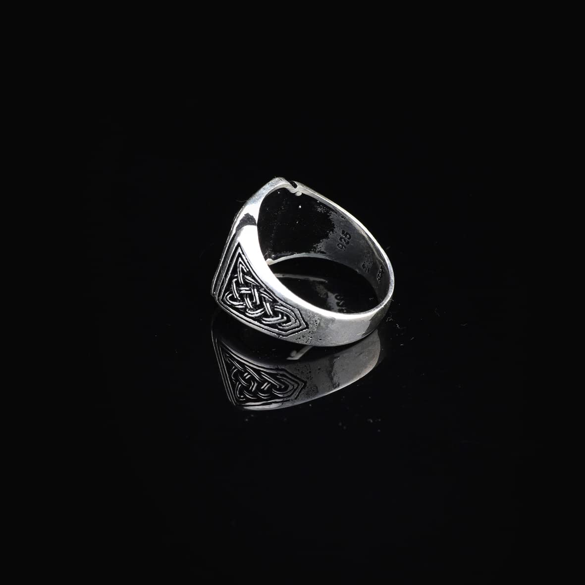 925K Sterling Silver Lion Ring