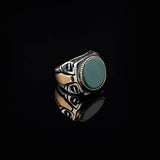 925K Sterling Silver Jade Ring — image 2