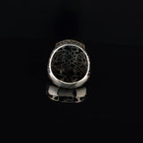 925K Sterling Silver Jade Ring — image 5