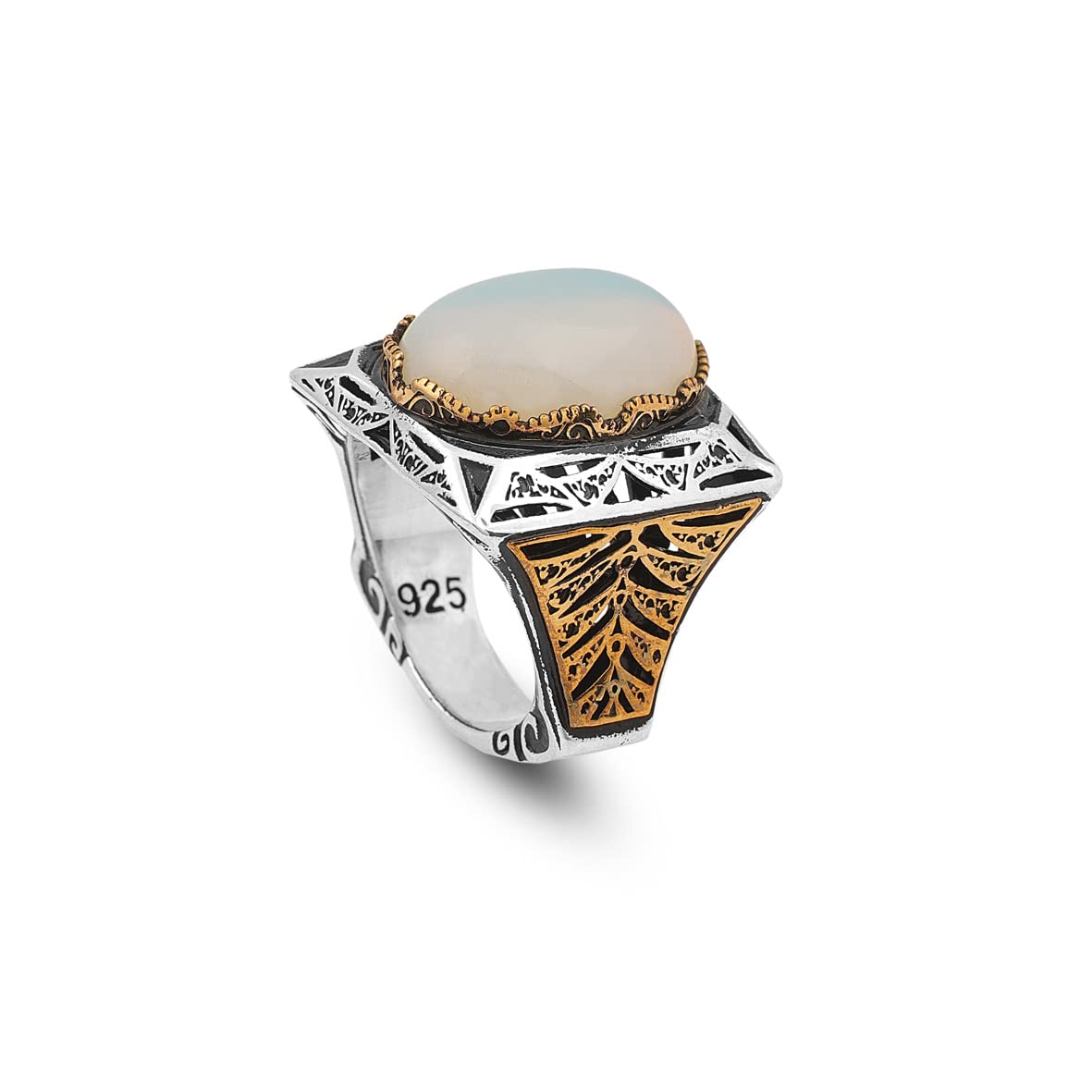 Natural Moonstone Ring