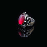 Men Handmade Carnelian Stone Ring — image 4