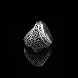 Handmade 925 Sterling Silver Personalized Rings - Custom Photo Ring with Name Engraving — image 5