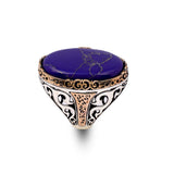 Lapis Lazuli Ring - Oval Stone — image 1