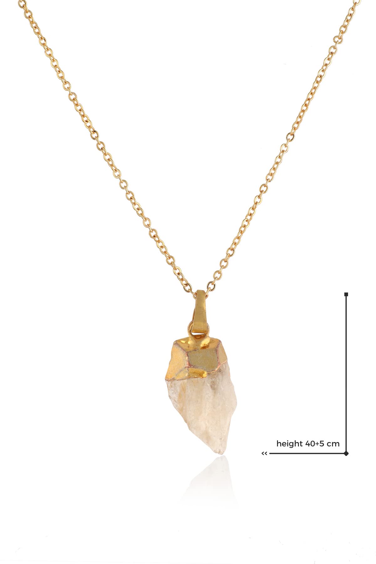 925 Sterling Silver Citrine Necklace