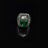 925K Sterling Silver Jade Ring — image 3