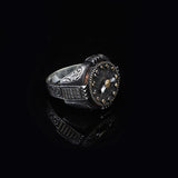 Silver Vintage Watch Ring — image 4