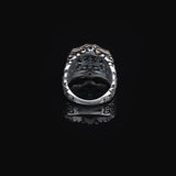 Black Onyx Ring with Vibrant Ottoman-Inspired Patterns — image 4