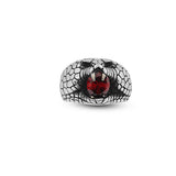 Snake Handmade Sterling Silver Ring For Men — image 1