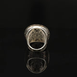 Silver Large Stone Ring — image 4