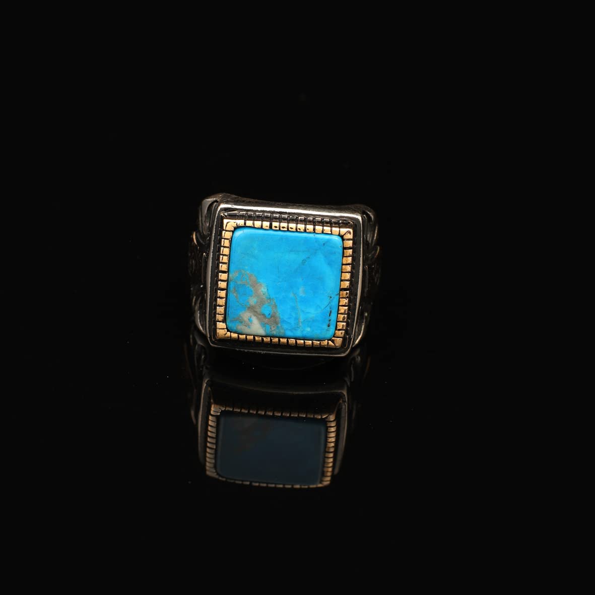Mens Turquoise Ring