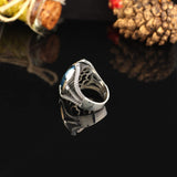Men Blue Stone Ring — image 4
