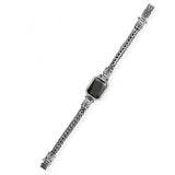 Handmade Gothic Onyx Bracelet – Vintage Sterling Silver Mens Chain Bracelet — image 1