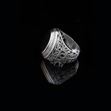 Handmade 925 Sterling Silver Personalized Rings - Custom Photo Ring with Name Engraving — image 3