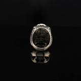 Turquoise Stone Men Silver Ring — image 4