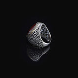 Men Handmade Carnelian Stone Ring — image 5