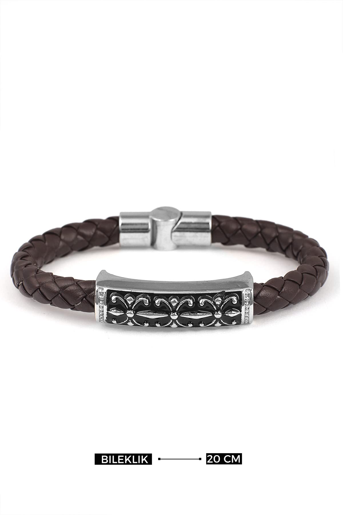 Knight Stainless Steel Men's Hand Bracelet