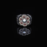 Men's 925 Sterling Silver Ruby Rotating Ring - Ruby Rotating Ring for Men - Birthday Gifts — image 2