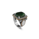 925K Sterling Silver Jade Ring — image 1