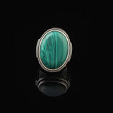 Malachite Ring for Men — image 2