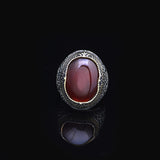 Men Handmade Carnelian Stone Ring — image 2