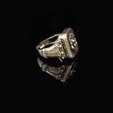 Sterling Silver Lion Signet Ring – Vintage Animal Statement Jewelry — image 4