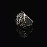 Handmade Black Onyx Signet Ring — image 5
